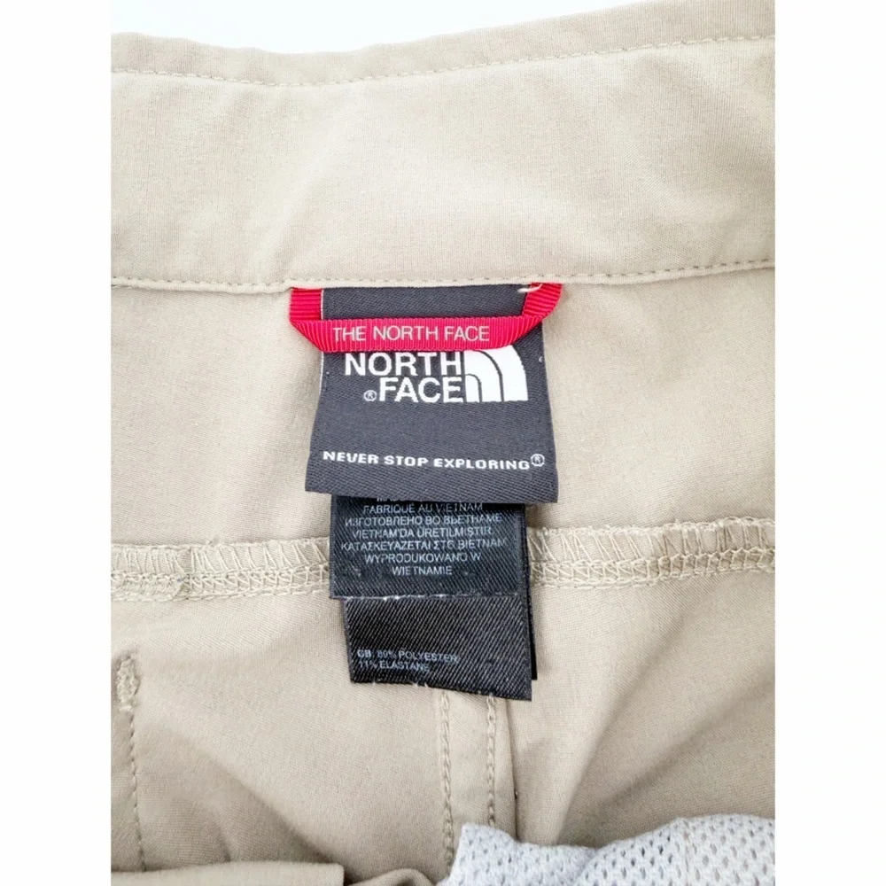 The North Face Shorts Nylon Belt Size 30 Tan